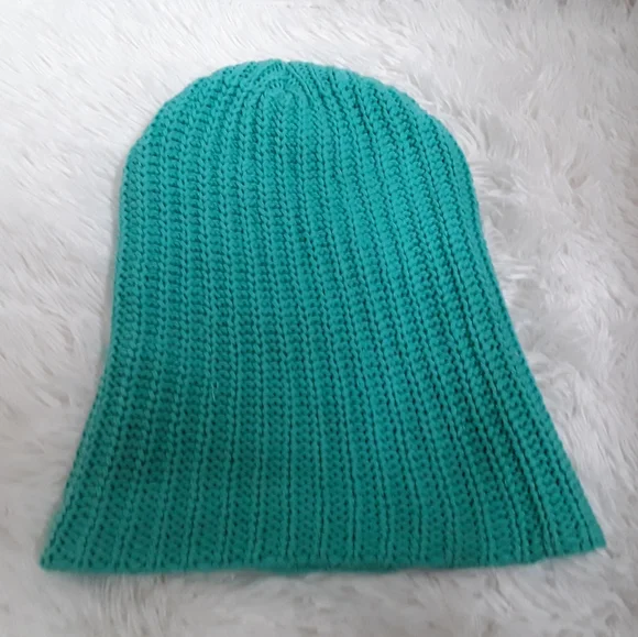 Love Your Melon Mint Green Slouch Knit Beanie - Picture 5 of 7